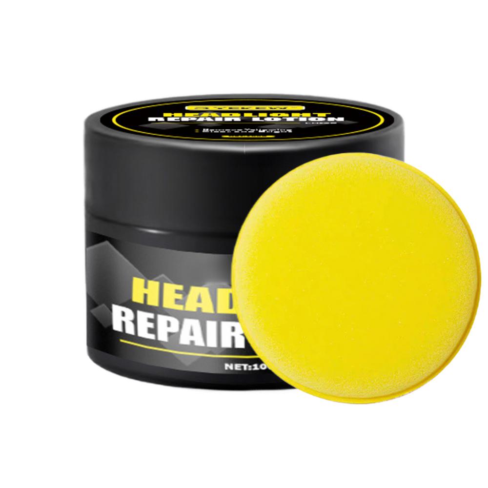 Полировка фар автомобиля Восстановление фар Удаление царапин Полировальная паста для очистки Ремонт Удаление окисления Полироль для восстановления фар