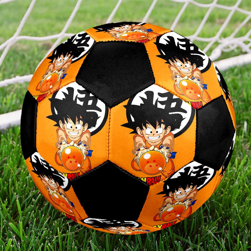 DRAGON BALL Indoor Soccer Ball Colorful Machine Stitched PVC Size 5 Team Training Competition Ready Durable High-Bounce Cool Sports Gift