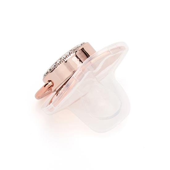 Зажим для детской соски Yousheng, Корона, английская буква, стразы, пищевой класс, новинка, силиконовый зажим для детской соски с защитой от падения, цепочка для детских принадлежностей