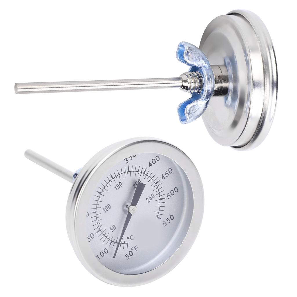 50550 Фаренгейт Нержавеющая сталь Барбекю Гриль Стрелочный Биметаллический Термометр 516UNC Инструменты для барбекю
