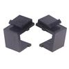 10 Pcs Zoerax Rj45 Keystone Jack Inserts For Filling Blank Keystone Wall Plate And Patch Panel