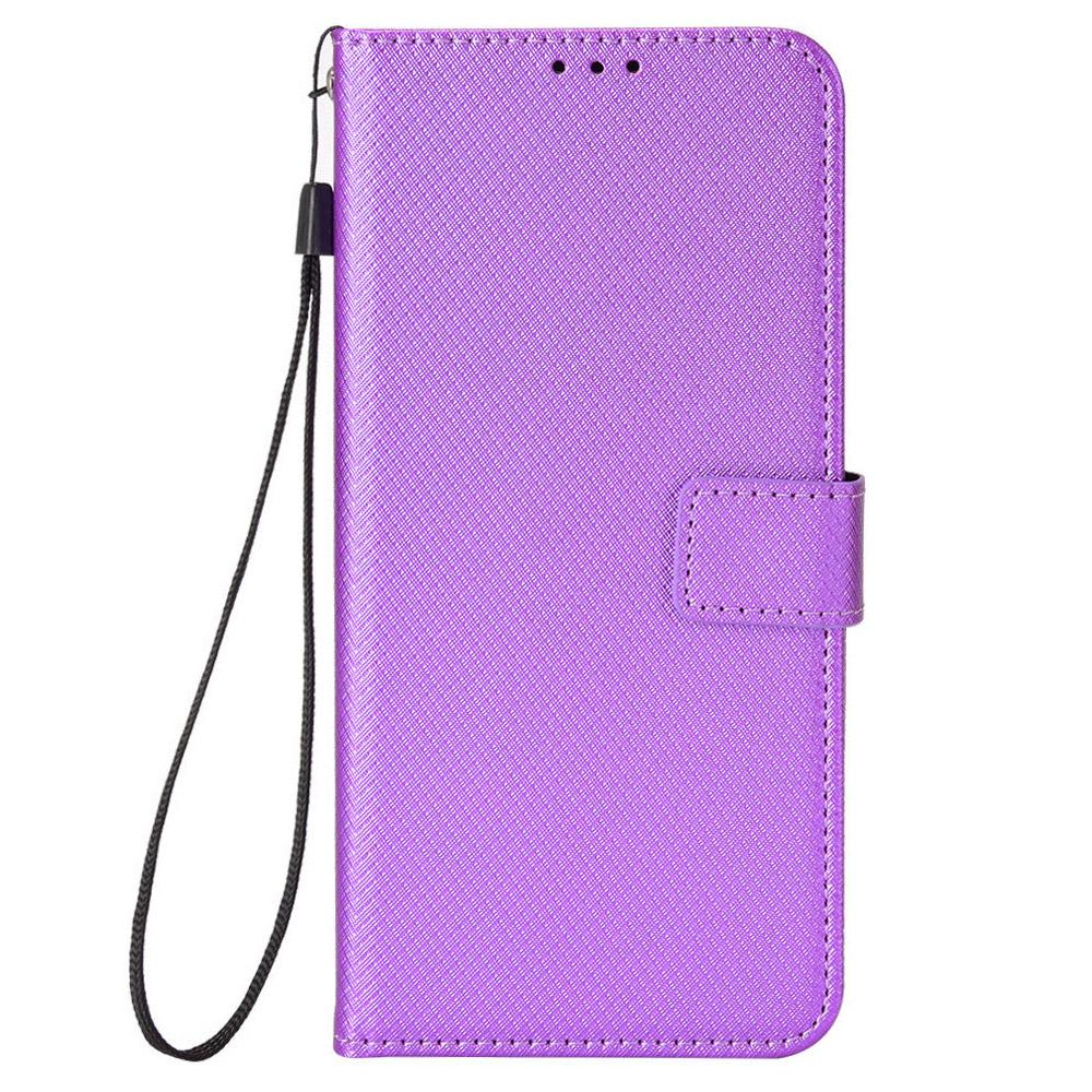 Для itel A50 Чехол Текстура бриллианта Искусственная кожа Чехол для телефона