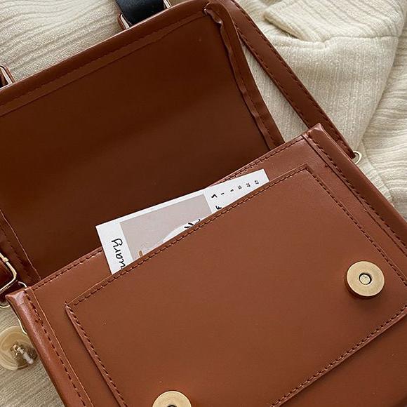 WTEMPO Повседневные однотонные высококачественные ретро-сумки на одно плечо для женщин, осень-зима, универсальные элегантные сумки через плечо