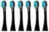 Зубная щетка со звуковой вибрацией, сменная щетка с густой ионной щетиной, черная, 2 шт. x 3, набор 6 EW0913-K (Всего штук)