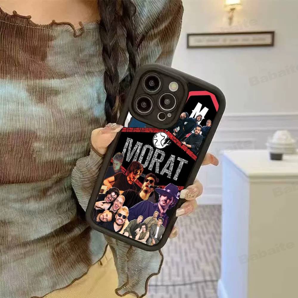Чехол для телефона M-Morat Band для IPhone 17 16 15 13 11 12 14 Pro Max Plus Силиконовый чехол-оболочка