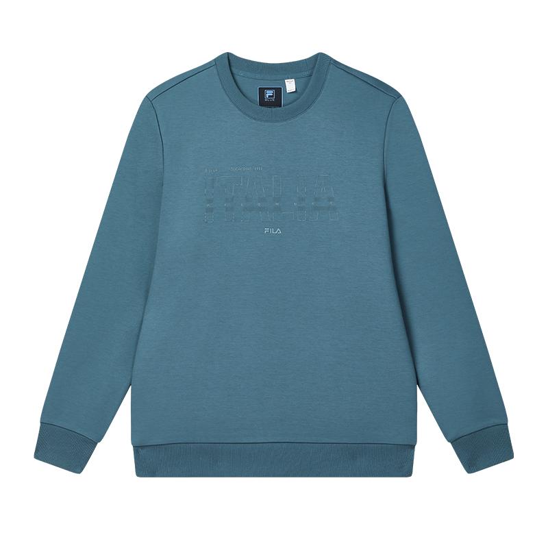 FILA Sweatshirt Men's Avoid Blue F11M432207FDB