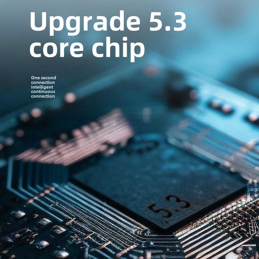 Bluetooth-гарнитура Беспроводная OWS Earless Rotary Hanging Ear Digital Display Motion Noise Cancelling Headset