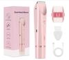 2 In 1 Electric Razor Woman Shaver Painless Women Mustache Epilator Leg Bikini Body Hair Trimmer for Women… MoreSS