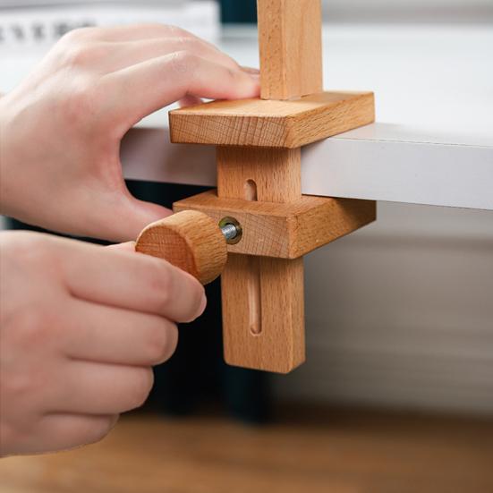 1 Набор Регулируемые Пяльцы для Вышивания Портативная Деревянная Вращающаяся Подставка для Вышивания Крестом Шитье