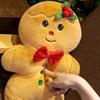 Плюшевые игрушки Рождественская елка Снеговик Пряничный человечек Подушка Мягкий Пряничный домик Мягкие Милые Подарки на день рождения Рождественский подарок