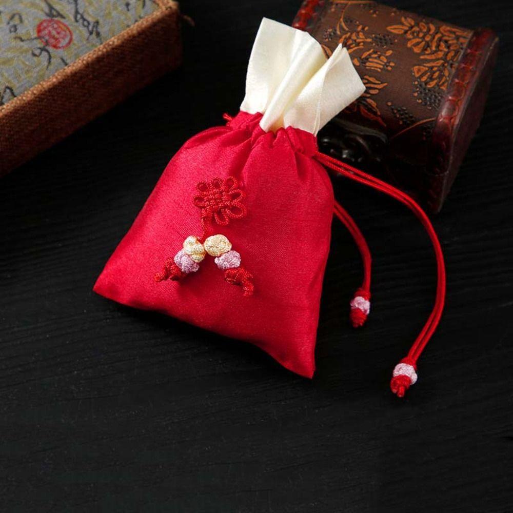 Perfume Spice Bag Chinese Style Sachet Chinese Knot Tassel Small Pouch  Birthday