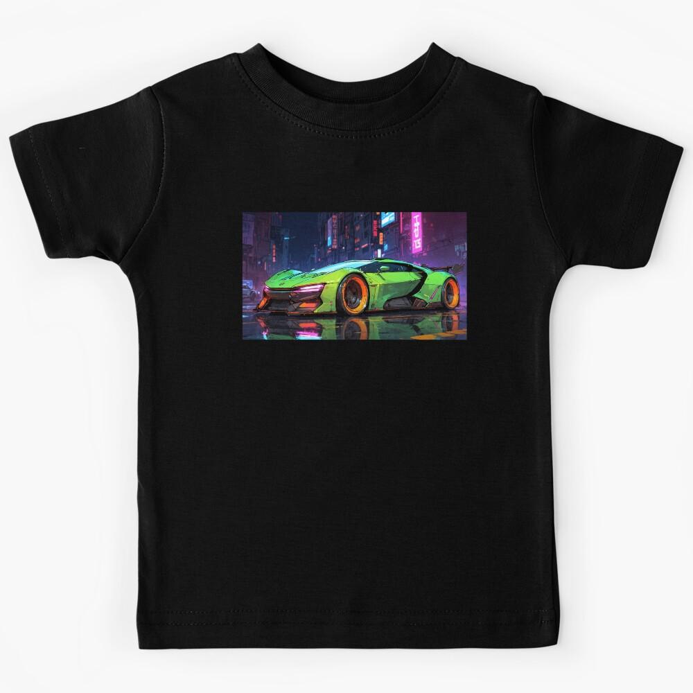 Futuristic Sports Car Kids T-Shirt