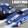 1:32 Scale Mustang Shelby Cobra Viper Model Toy Cars Alloy Diecast Sound Light Doors Opened Pull Back Ornament Vehicle Models
