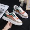 Womens Chunky Sneakers Autumn New Lace Up Casual Shoes Female Fashion Comfortable Platform Sports Shoes Thick Sole Sports Shoes