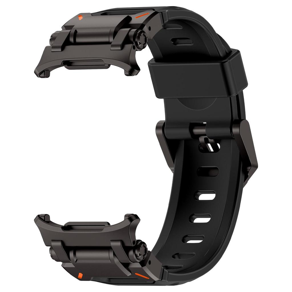 Фторкаучуковый ремешок для Samsung Galaxy Watch Ultra 2026 47 мм Спортивный резиновый ремешок для Galaxy Watch 7 Ultra 47 мм Браслет без зазоров