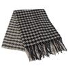 Ins Thousand Bird Plaid Scarf For Women In Autumn And Winter Versatile For Students Thickened Shawl For Warm Lovers