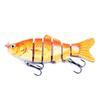 1 Piece Fishing Lure Hard Bait 10cm/18g Wobblers 6 Segments Swimbait Fishing Lure