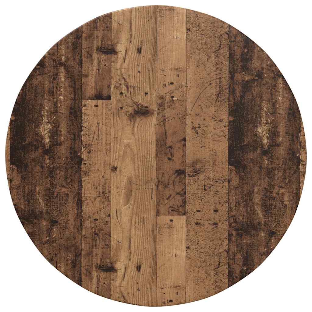 Tabletop Ø 80 x 1.5 cm Round Engineered Wood Reclaimed Wood