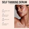 Сыворотка для загара, интенсивная сыворотка для загара, сыворотка для загара для солярия, стойкая водостойкая, для потрясающего загара для тела и лица 30 мл