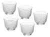 Toyo Sasaki Glass Glass 19 x 23 x 9 Set of 5 Tumbler, Clear, cm, MZ05034-5NR,