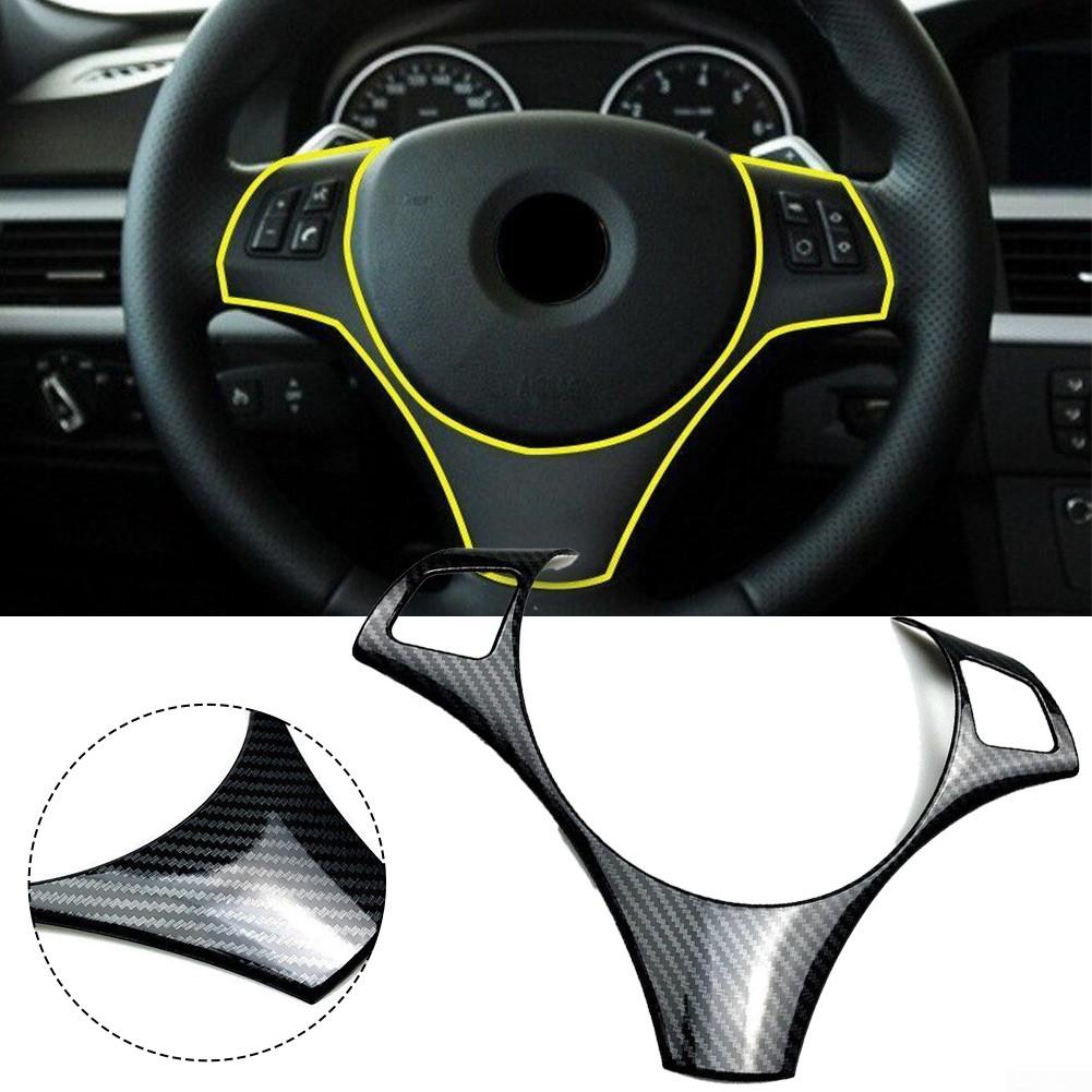 1шт чехол на руль черный стильный из углеродного волокна
