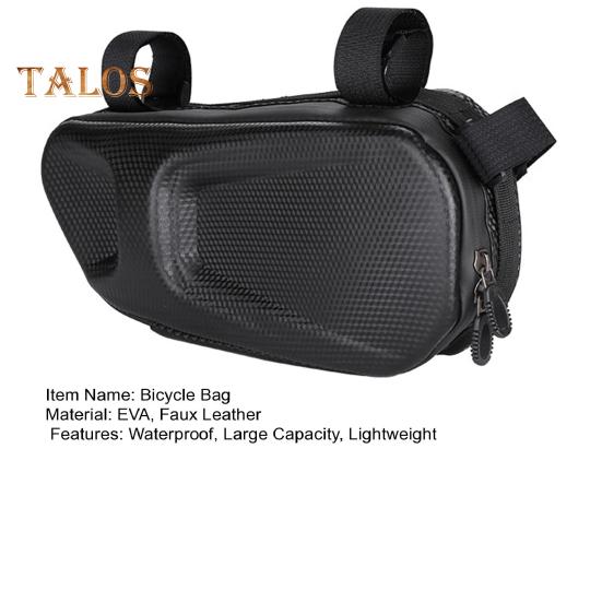 Сумка для верхней трубы велосипеда, треугольная, из ЭВА, с жестким корпусом, водонепроницаемая, легкая, для горного велосипеда, шоссейного, горного, передняя рама, сумка для хранения, аксессуары для велосипеда