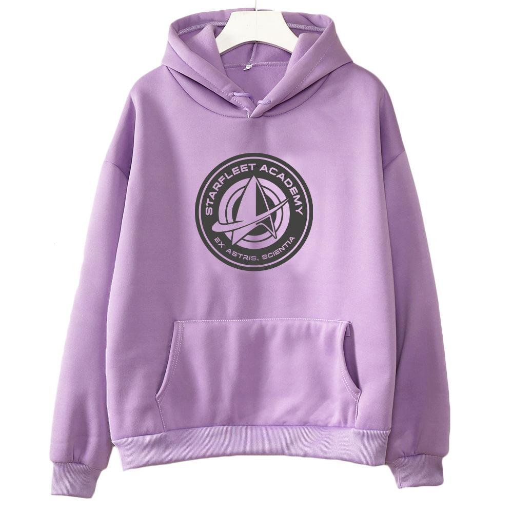 Star Trek Starfleet Academy Logo Unisex Hoodie Funny Long Sleeve Sweatshirts Women Men Casual Versatile Pullovers Hoody
