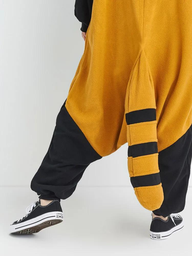 Raccoon Onesie One-piece Pajamas Halloween Costume Christmas Kigurumi Full Body Costume