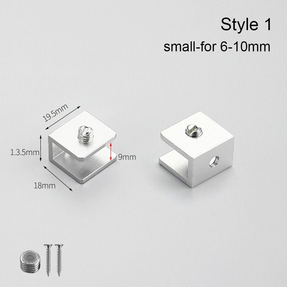 Панельный кронштейн, зажим для стекла, зажимы для полок, держатель для полок, прочный зажим для 6-12 мм