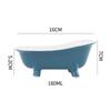 Creative Cocktail Glass 3D Ceramic Bathtub Cocktail Glasses Pink Tub Wine Cup Hawaii Tiki Mug Cold Drink Smoothies Dessert Cake