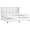 VidaXL Sommier à Lattes de Lit avec Matelas, Lit Rembourré, Lit Double, Lit Adulte de Chambre à Coucher Intérieur, Moderne, 3129052