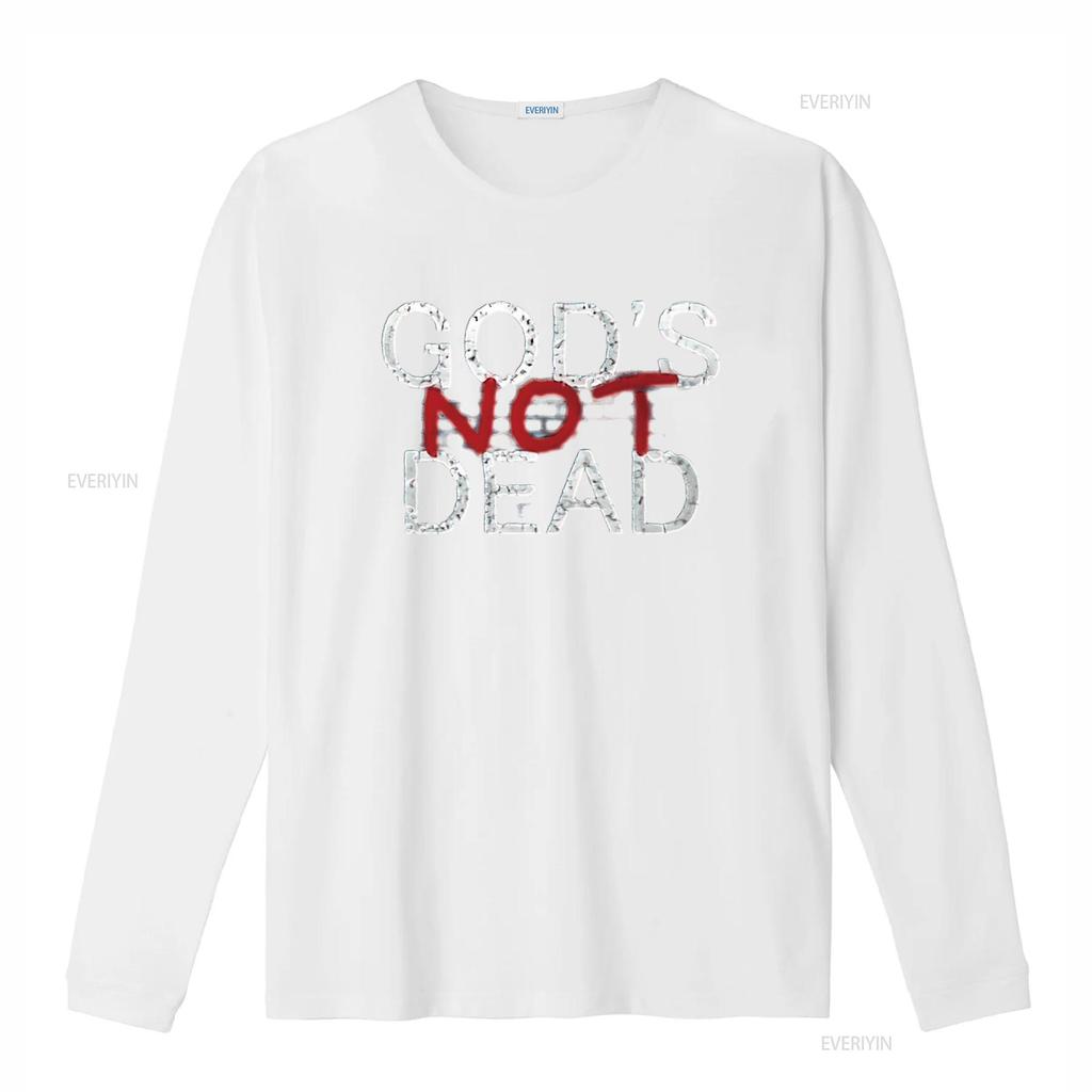 Mens God S Not Dead T Shirt Black 2X Large vintage Washed Top For Everyday Wear Versatile Comfortable homme graphic Stylish