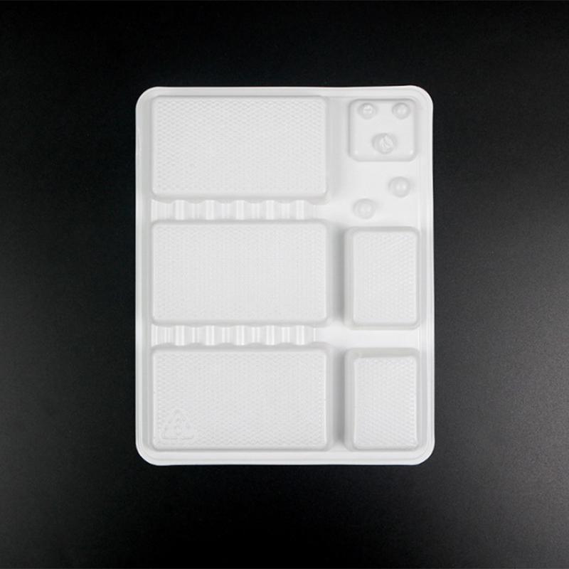 1 шт. одноразовый лоток для стоматологических инструментов, пластиковый лоток для хирургических инструментов, коробка, разделенная на маленькие и большие расходные материалы для стоматологии