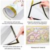 10-Pack Magnetic Picture Frames A4 Size Plastic Self Diamond Painting Frame Material Reusable Display Frame for Home Wall Decor