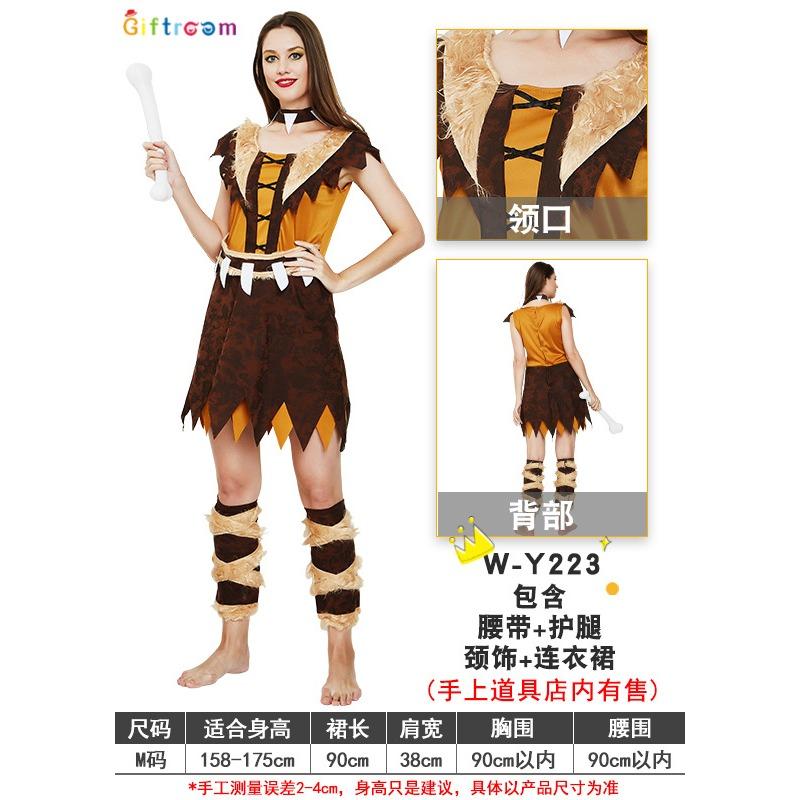 Flintstones Original Costume Viking Couple Savage Funny Costume Native American Costume