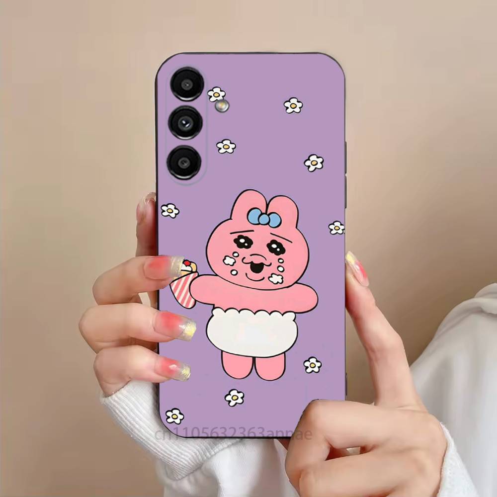 Kawaii O-OpanchuS UsagiS Phone Case For Samsung Galaxy S21 22 23 24 S25 Ultra PlusS20 FE S10 Plus Cover Funda