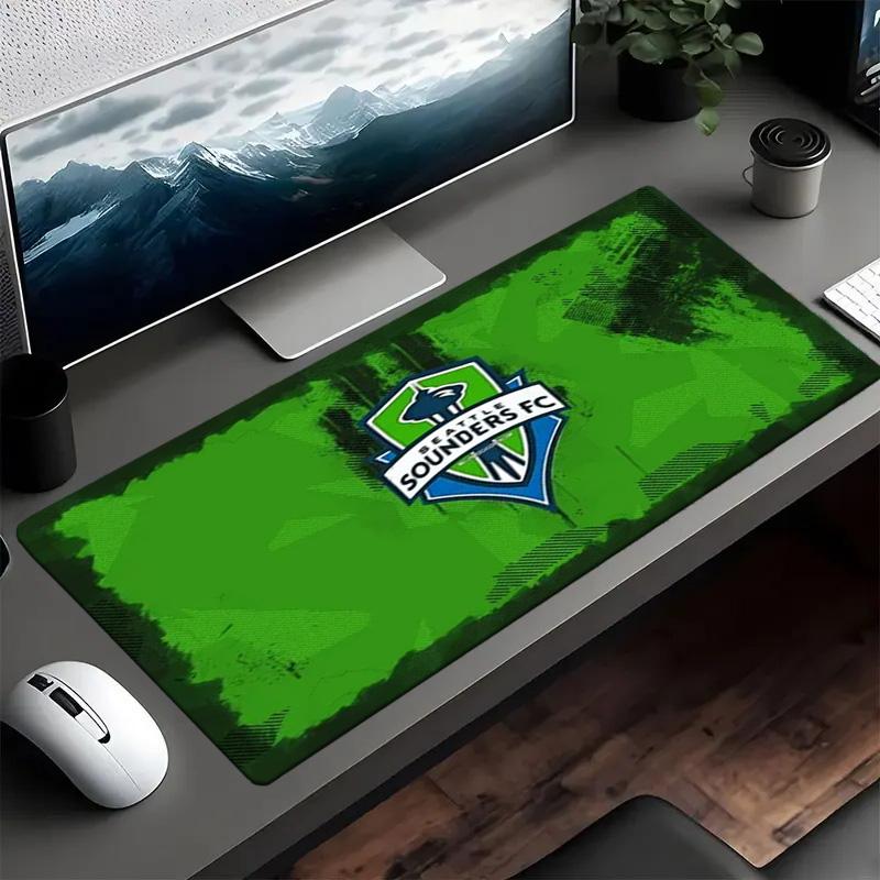Sounders Fc Crest Mouse pad Mouse pad, Gaming Mouse Pad, keyboard pad, Desk Decor for computer notebook Fan Gift Birthday Gift