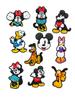Джибитсы Микки Маус Mickey Mouse Дисней Jibbitz 10 шт аксессуары крокс украшение