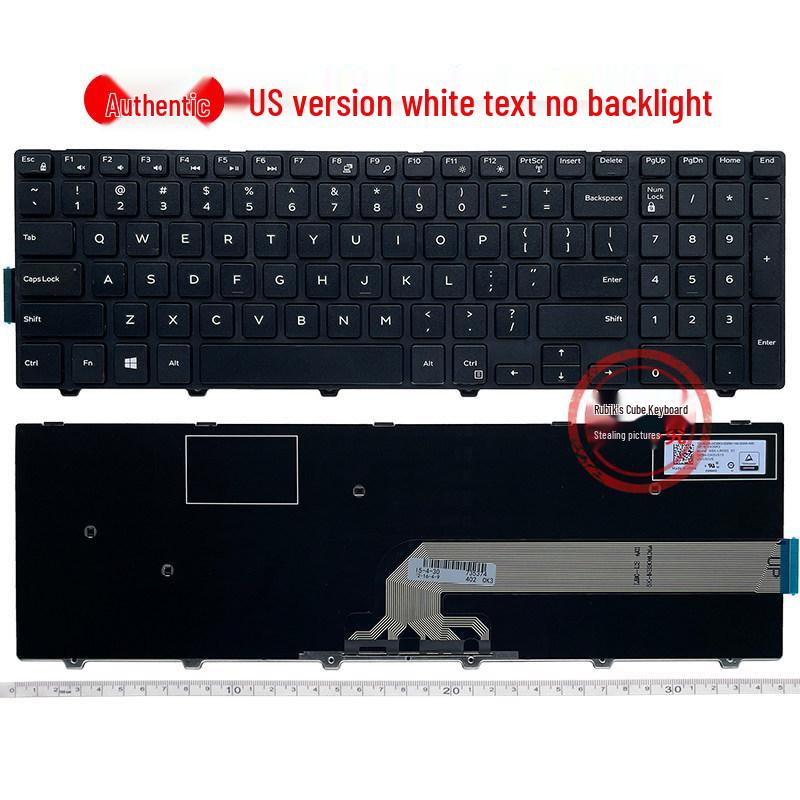 Совместимая клавиатура для серий Dell 15-3000, 5000, 7000, 17-5000, 7559, 5748, 5749, 3543