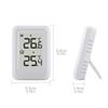 Digital Thermometer with Hanging Hole Temperature Humidity Meter with Support Frame Indoor Outdoor Thermometer for Patio House