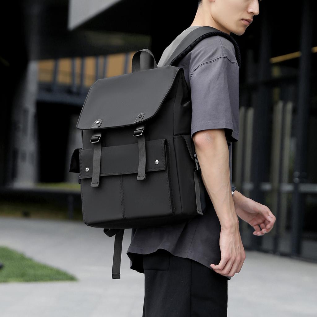 Male And Female Middle School Students Schoolbag Backpack Large Capacity Leisure Travel Bag Business Computer Backpack