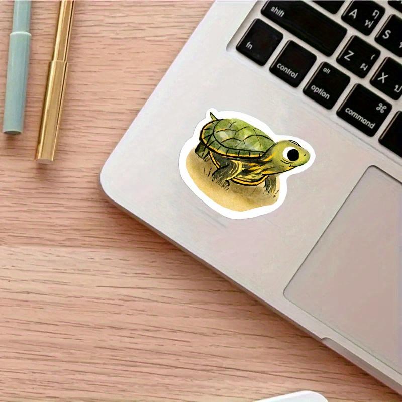 Tiny Turtle Sticker Durable for Laptop, Car, Luggage, Skateboard & More - Perfect for Teens, Adults, Creative Decor & Gifting