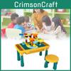 Многофункциональный совместимый стол для обучения с конструктором Детская образовательная игрушка