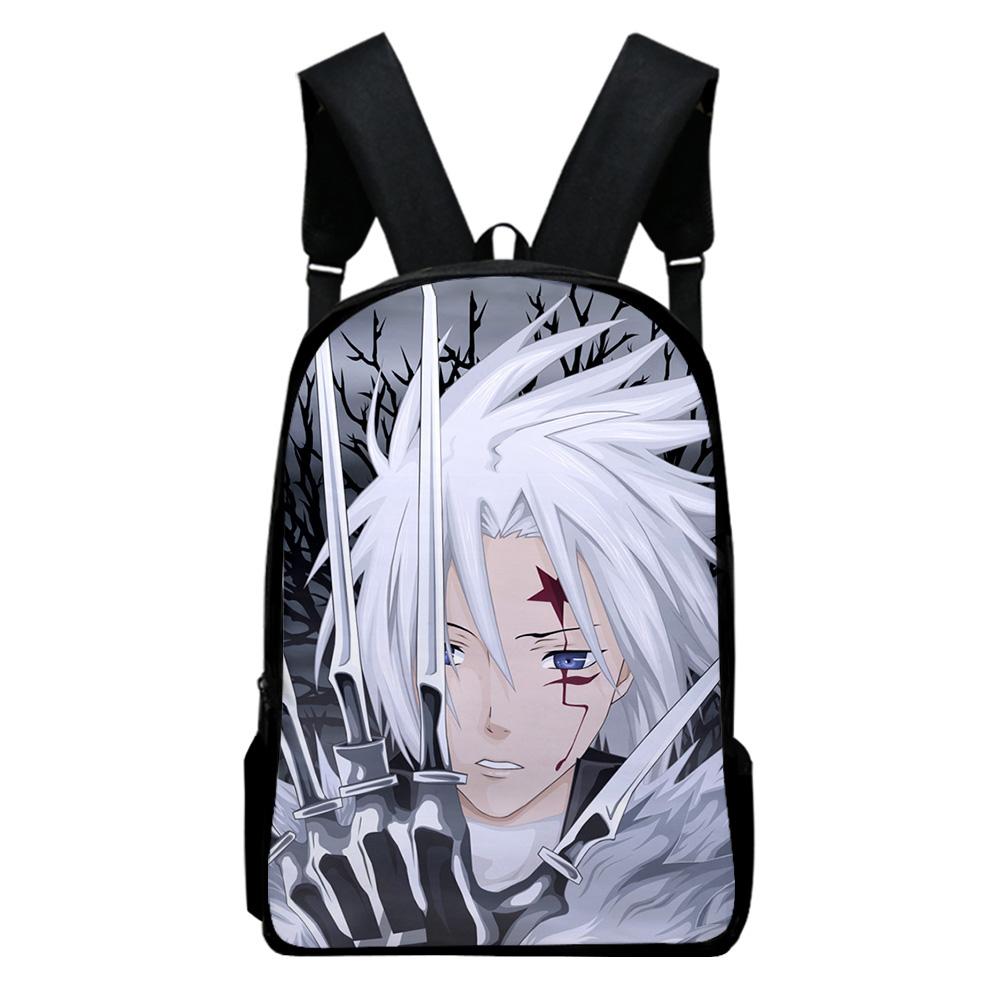 Classic Popular Fashion D.Gray-man Notebook Backpacks pupil School Bags 3D Print Oxford Waterproof Boys/Girls Laptop Backpacks