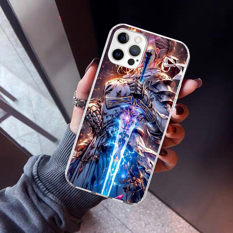 Fate Zero Stay Night Archer Phone Case For iPhone 17 Air 11 13 Mini 14 15 Plus 16 12 Pro Max 16E SE 7 8 Pattern Soft TPU Back Co