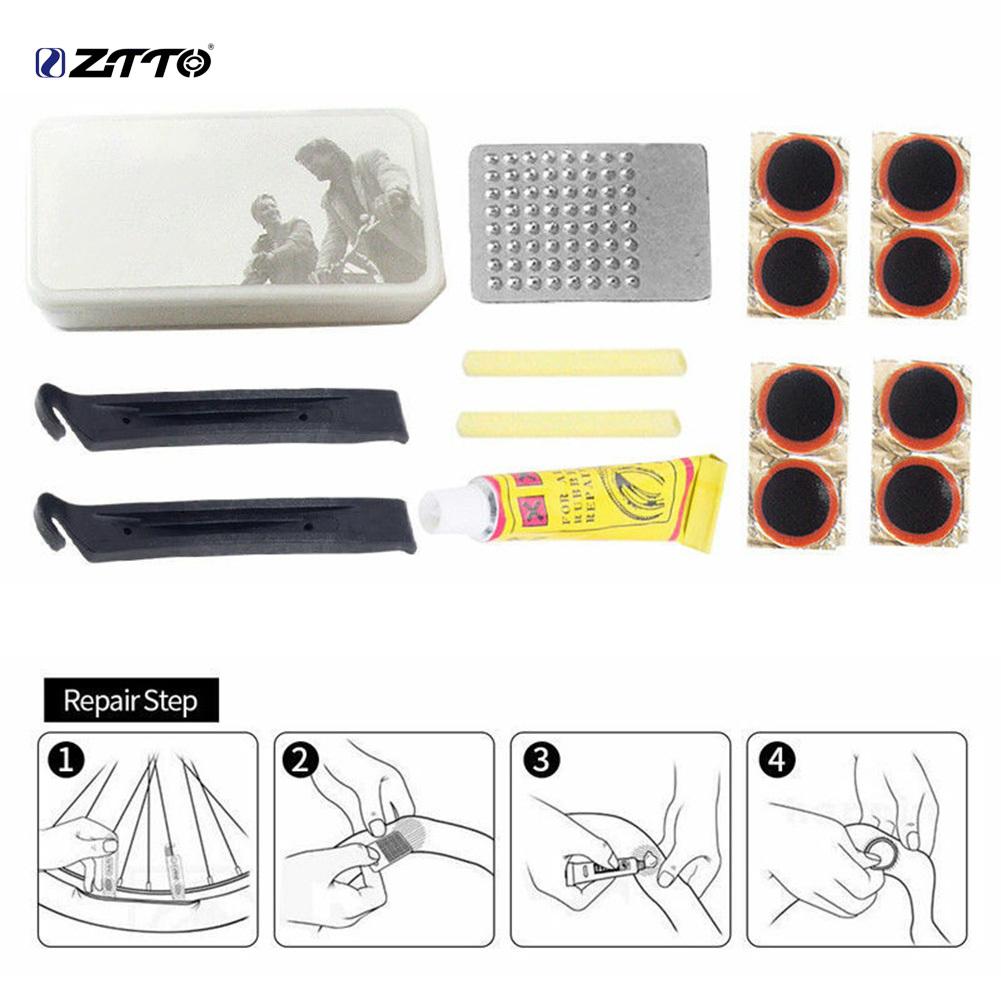 ZTTO MTB велосипедные шины, рычаги, рычаги, патч, клей, инструмент для ремонта шин, набор аксессуаров
