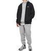 New Balance Толстовка с капюшоном на молнии и шнурком с принтом логотипа MJ41501BK