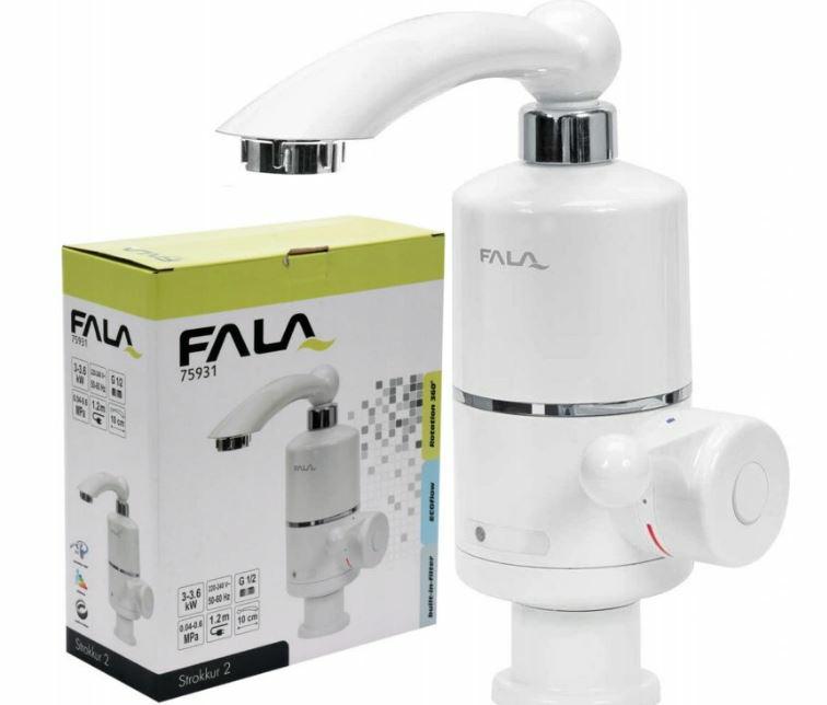 Fala Heater With Washbasin Tap Strokkur-2