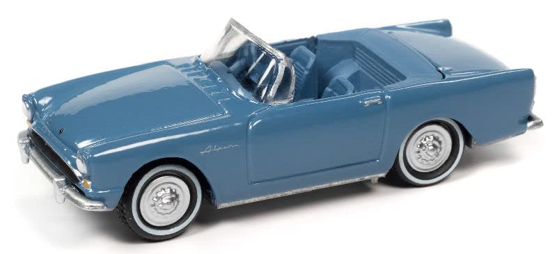 Масштабный автомобиль Johnny Lightning Sunbeam Alpine 1962 Джеймс Бонд № JLSP218 1/64 Д-р. [Использовал]