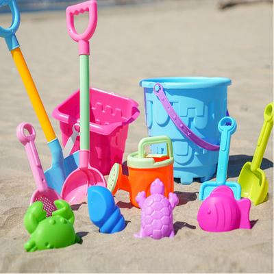 Детский пляжный набор игрушек для игры в воде и песке, большая лопата, пляжное ведро, инструмент для копания песка, игрушка для песка